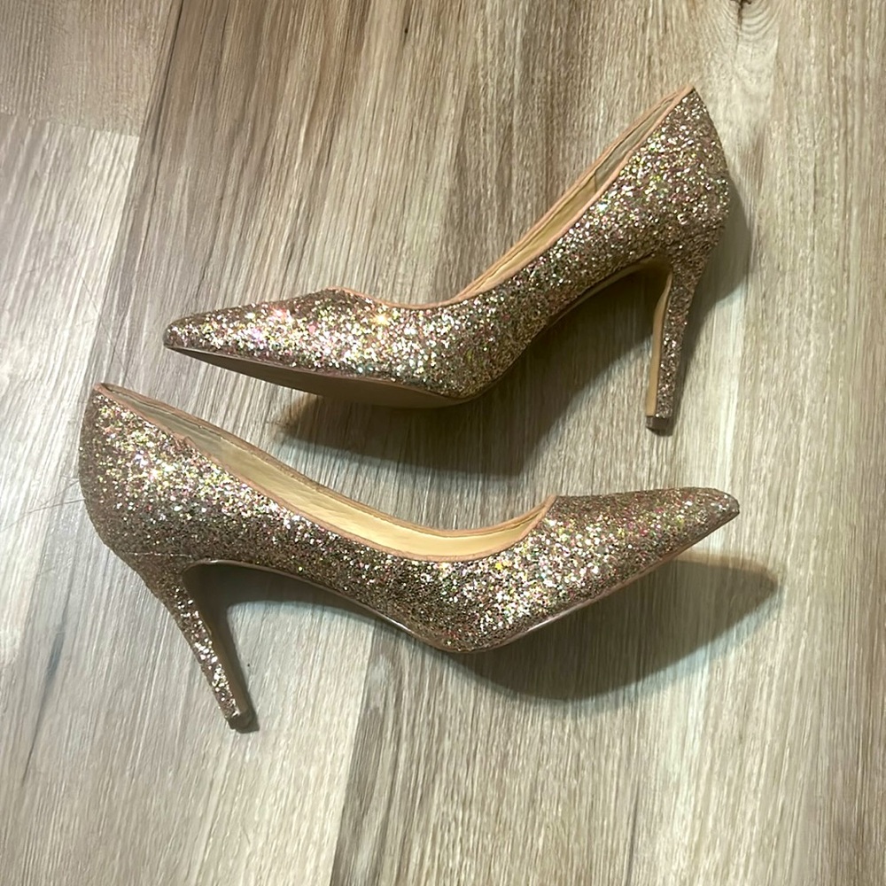Jessica Simpson Sparkly Glitter Pumps